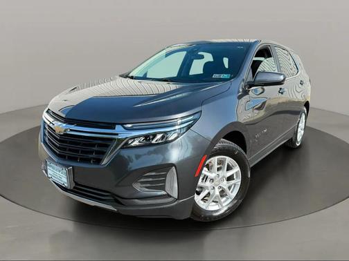 Blue 2022 Chevrolet Equinox 1LT