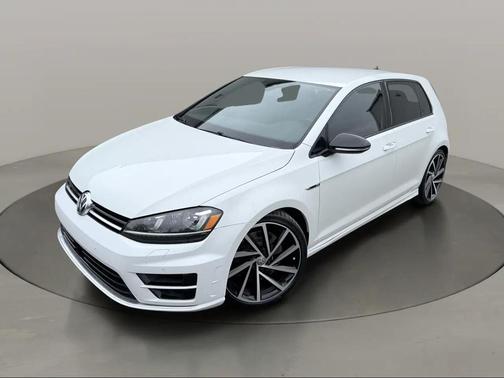 Oryx White Pearl Metallic 2017 Volkswagen Golf R 2.0T Manual