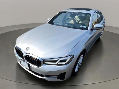 Glacier Silver Metallic 2021 BMW 530 xDrive