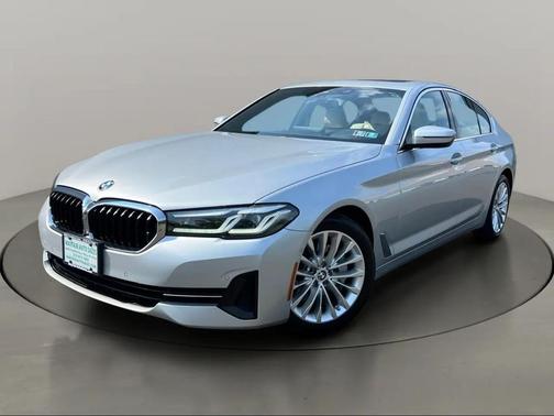 Glacier Silver Metallic 2021 BMW 530 xDrive