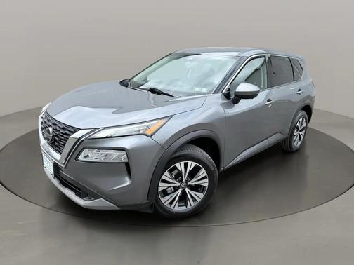 Grey 2021 Nissan Rogue SV