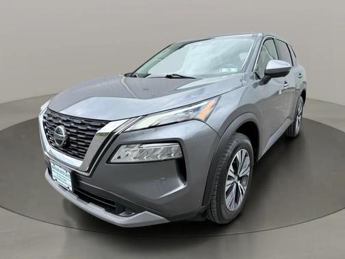 Grey 2021 Nissan Rogue SV