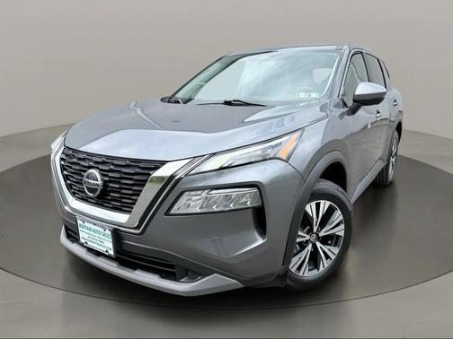 Grey 2021 Nissan Rogue SV