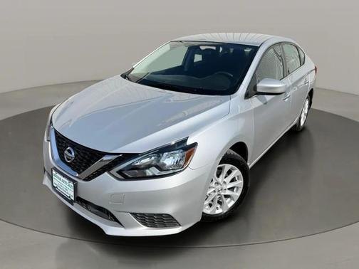 Brilliant Silver Metallic 2019 Nissan Sentra SV