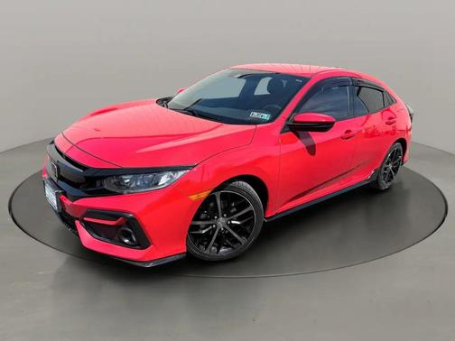 Rallye Red 2021 Honda Civic Sport