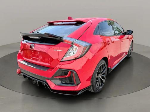 Rallye Red 2021 Honda Civic Sport