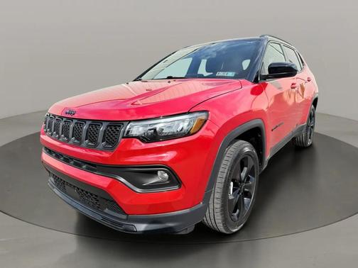 Red Hot Pearlcoat 2024 Jeep Compass Latitude