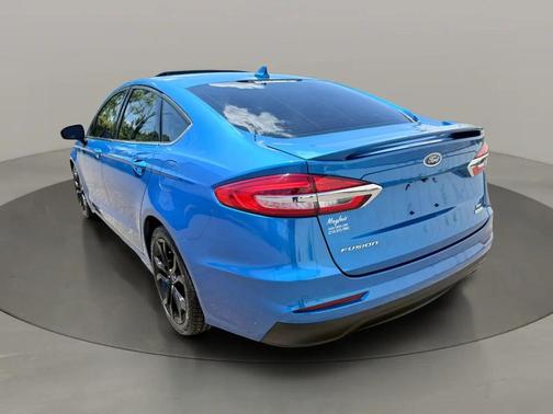 Blue 2020 Ford Fusion SE