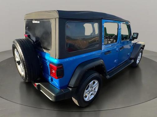 Hydro Blue Pearlcoat 2022 Jeep Wrangler Unlimited Sport