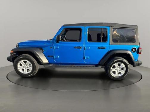 Hydro Blue Pearlcoat 2022 Jeep Wrangler Unlimited Sport