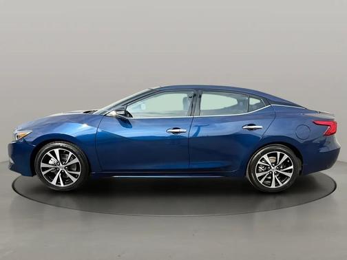 Blue 2017 Nissan Maxima 3.5 SL