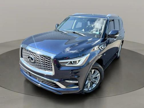 Hermosa Blue 2019 INFINITI QX80 Luxe