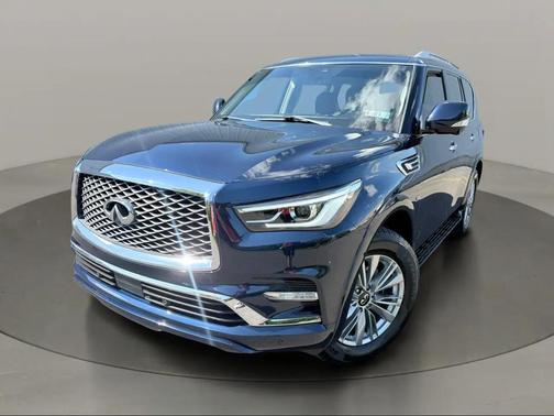 Hermosa Blue 2019 INFINITI QX80 Luxe
