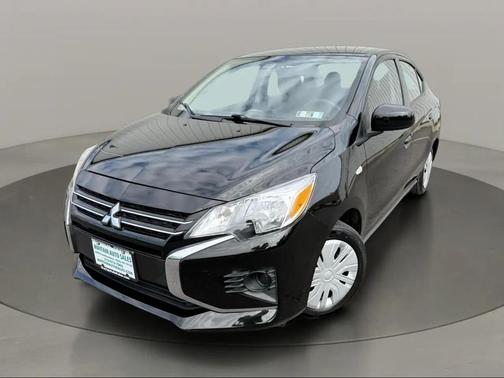 Mystic Black Metallic 2023 Mitsubishi Mirage G4 ES