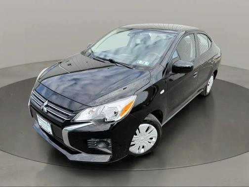 Mystic Black Metallic 2023 Mitsubishi Mirage G4 ES