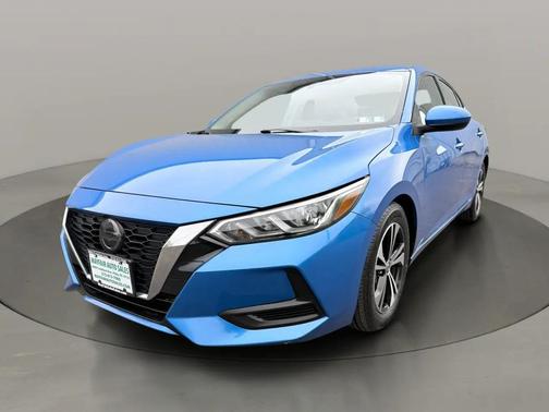 Electric Blue Metallic 2021 Nissan Sentra SV