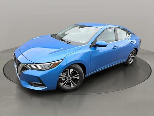 Electric Blue Metallic 2021 Nissan Sentra SV