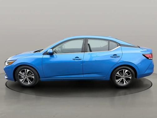 Electric Blue Metallic 2021 Nissan Sentra SV