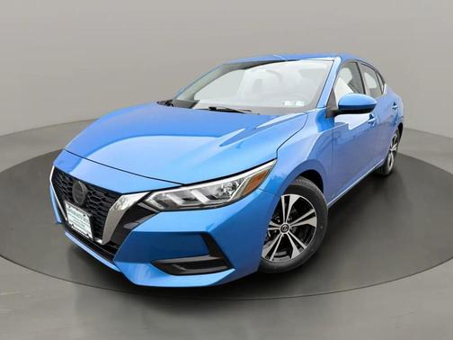 Electric Blue Metallic 2021 Nissan Sentra SV