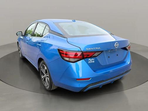 Electric Blue Metallic 2021 Nissan Sentra SV