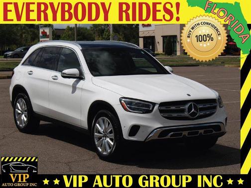 White 2021 Mercedes-Benz GLC 300 4MATIC