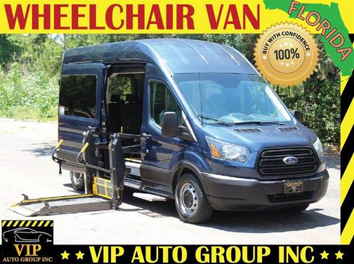 Blue 2015 Ford Transit-350 XL