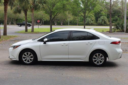 White 2023 Toyota Corolla LE