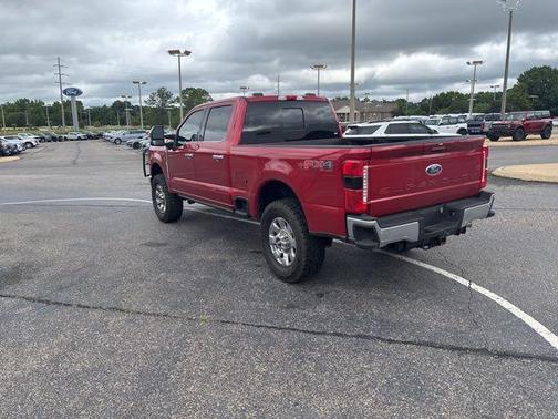 Red Metallic 2024 Ford F-250 Lariat