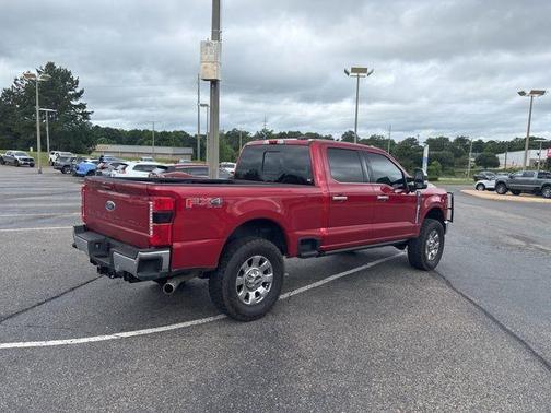 Red Metallic 2024 Ford F-250 Lariat