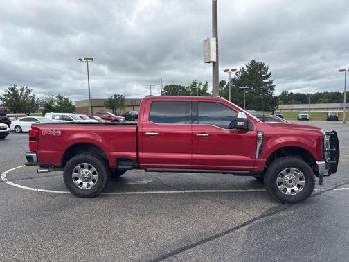 Red Metallic 2024 Ford F-250 Lariat