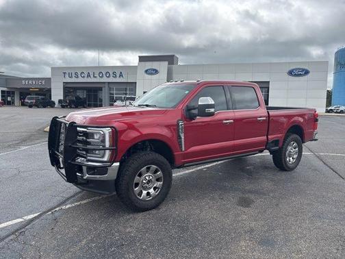 Red Metallic 2024 Ford F-250 Lariat