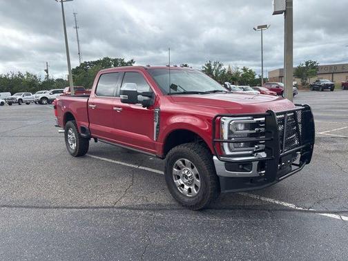 Red Metallic 2024 Ford F-250 Lariat