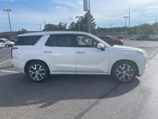 Hyper White 2021 Hyundai PALISADE Limited