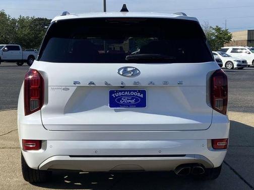 White 2021 Hyundai PALISADE Limited