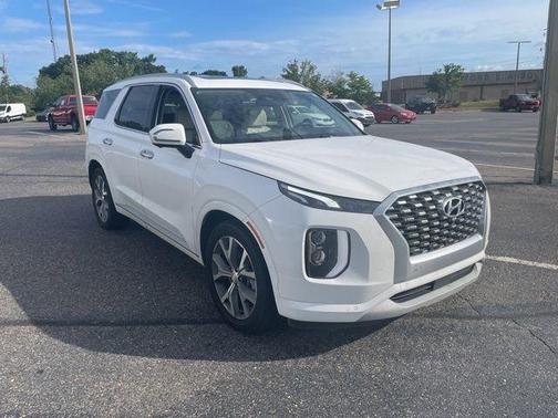 Hyper White 2021 Hyundai PALISADE Limited