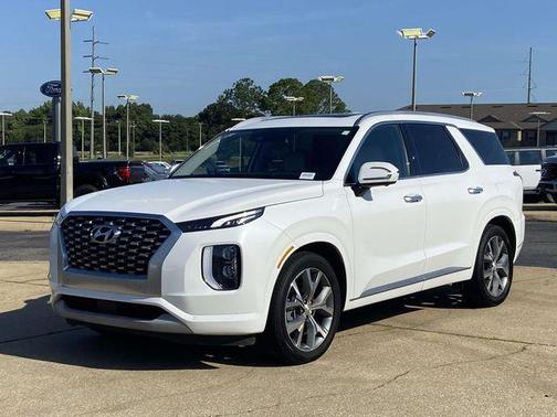 White 2021 Hyundai PALISADE Limited