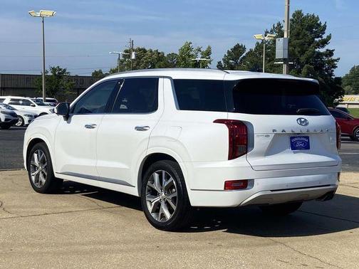 White 2021 Hyundai PALISADE Limited