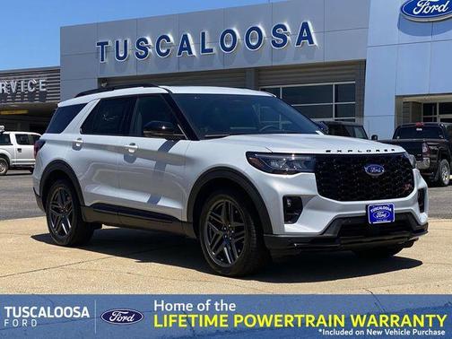 White Metallic 2026 Ford Explorer ST
