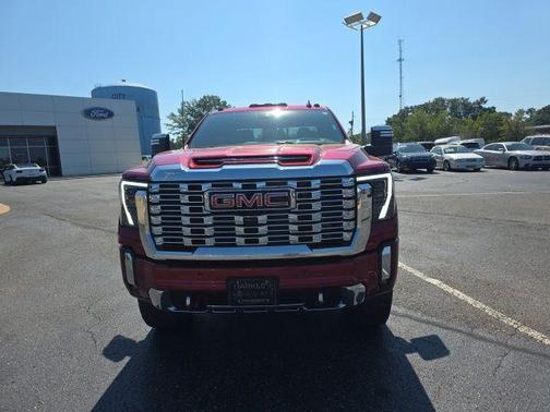 Volcanic Red 2024 GMC Sierra 2500 Denali