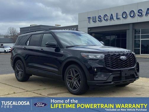 Black Metallic 2026 Ford Explorer ST-Line