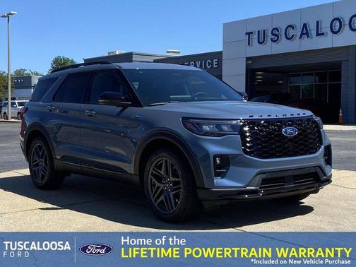 Vapor Blue 2026 Ford Explorer ST-Line