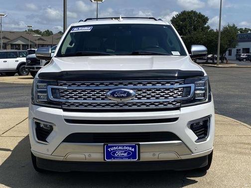 White Platinum Tri-Coat Metallic 2018 Ford Expedition Platinum