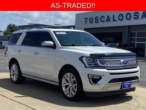 White Platinum Tri-Coat Metallic 2018 Ford Expedition Platinum