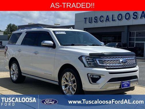 White Platinum Tri-Coat Metallic 2018 Ford Expedition Platinum