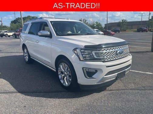 White Platinum Tri-Coat Metallic 2018 Ford Expedition Platinum