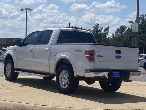 White Platinum Clearcoat Metallic 2013 Ford F-150 Lariat
