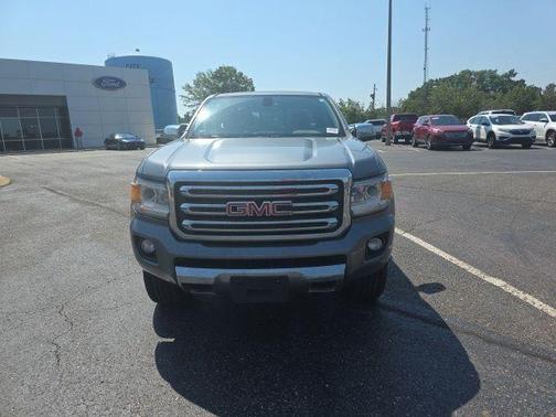 Steel Metallic 2018 GMC Canyon SLT
