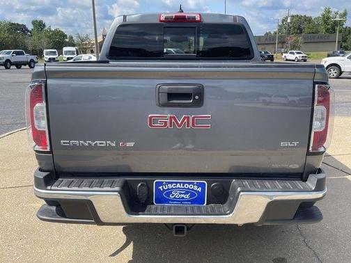 Steel Metallic 2018 GMC Canyon SLT
