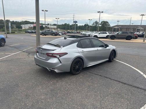 Midnight Black Metallic 2021 Toyota Camry XSE