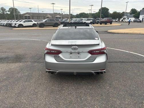 Midnight Black Metallic 2021 Toyota Camry XSE